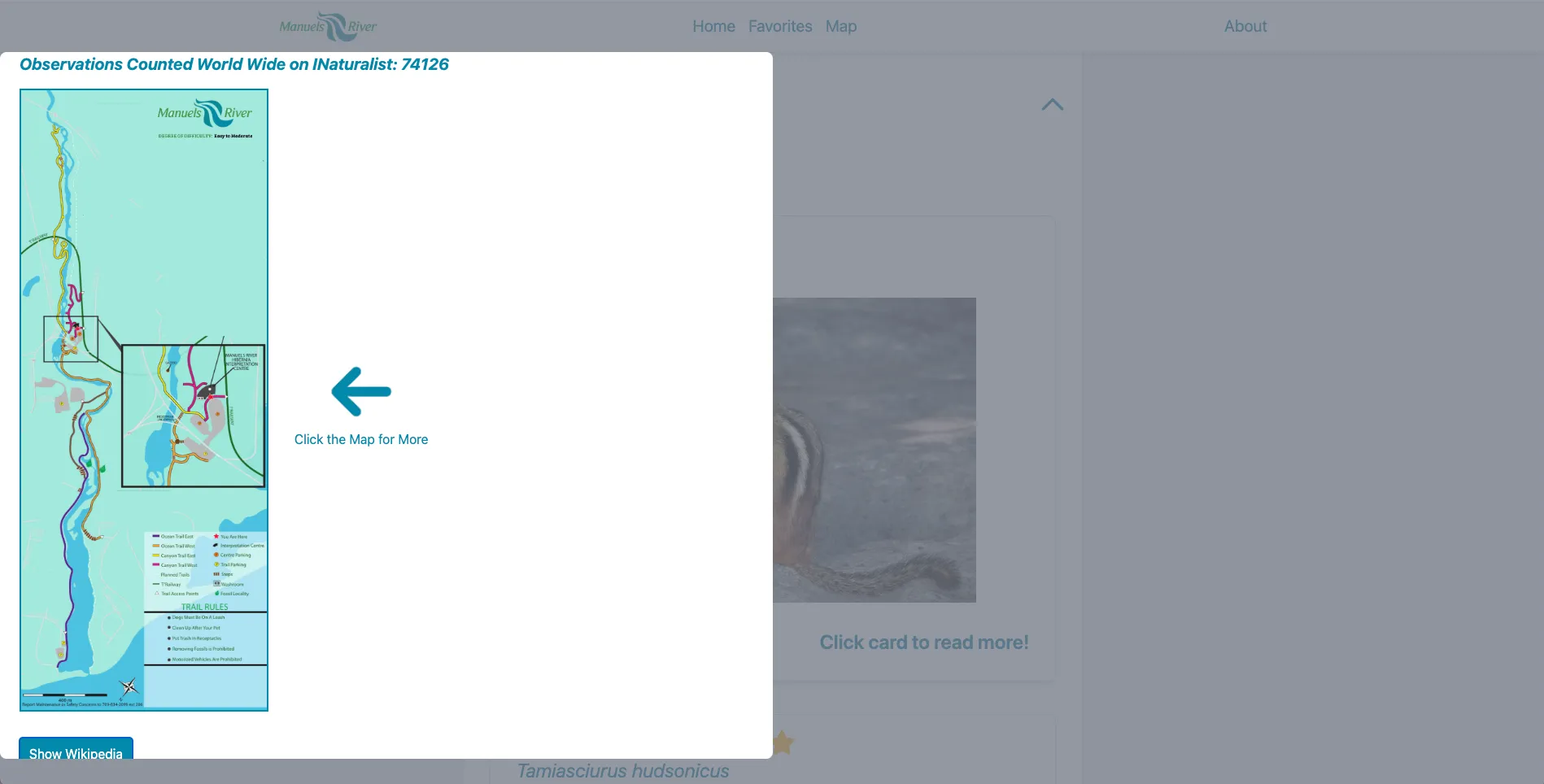 SpeciesFinder Species Details Bottom